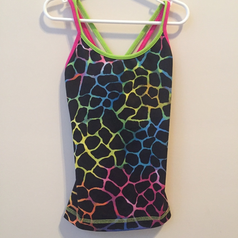 Triple Flip Girl's Multi-Colored Tank Top Size 4